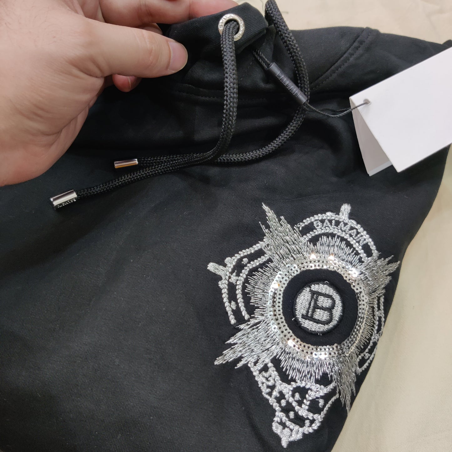 Balman Paris - Designer Balman Print Hoody