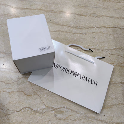 Emporio-Armani Diamond crafted Grey Dial Watch