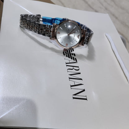 Emporio-Armani Diamond crafted Grey Dial Watch