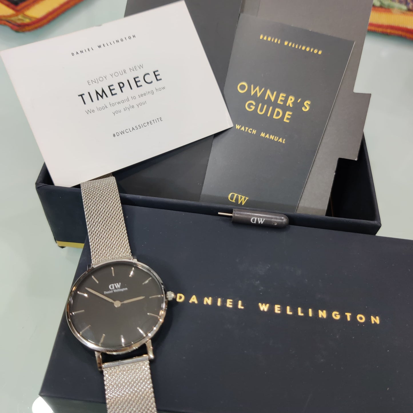 DW-Icon Luxe Edition Black Dial Watch