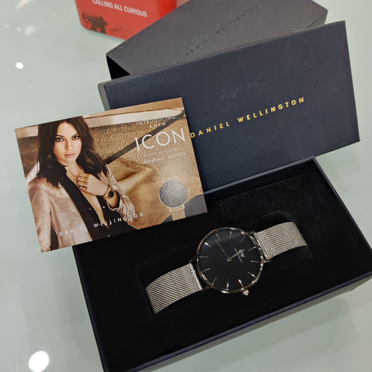 DW-Icon Luxe Edition Black Dial Watch